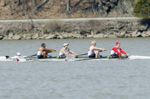Marist's Mens Crew Team in the 2014 President's Cup (photo courtesy Marist Athletics).